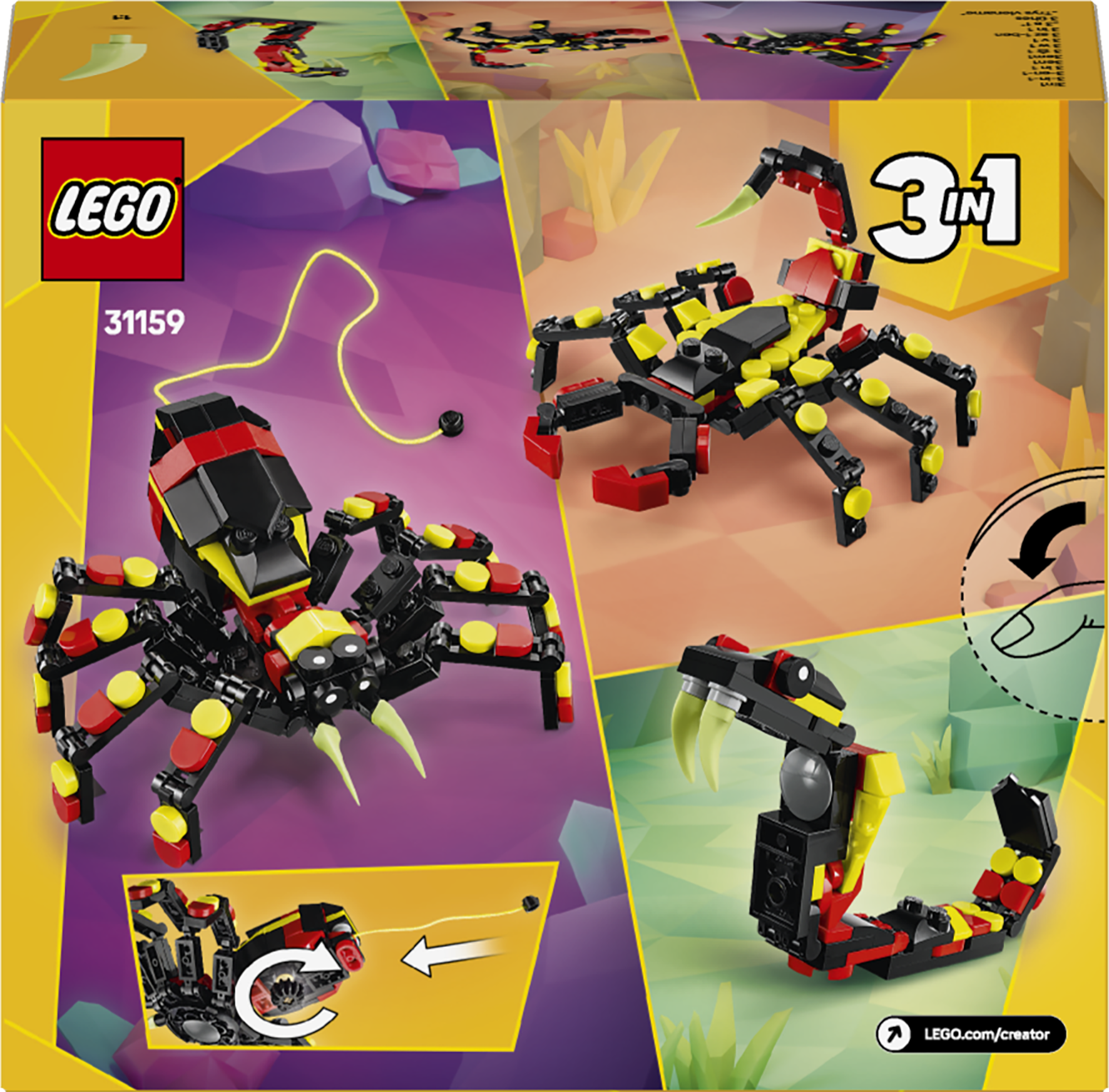 LEGO Creator Metsloomad: üllatav ämblik 2 LEGO Creator Metsloomad: üllatav ämblik - Image 2