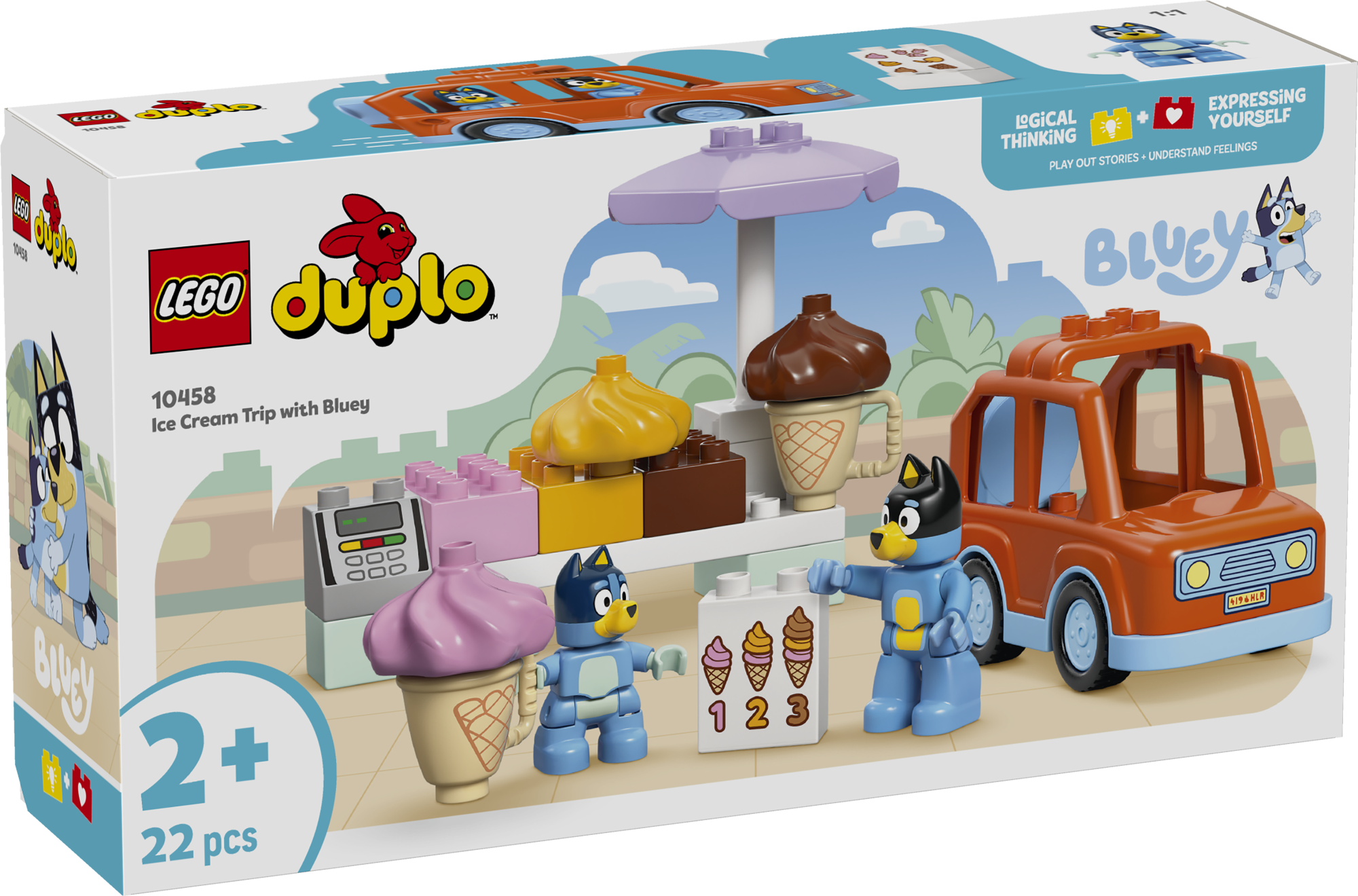 LEGO DUPLO Jäätisereis koos Blueyga