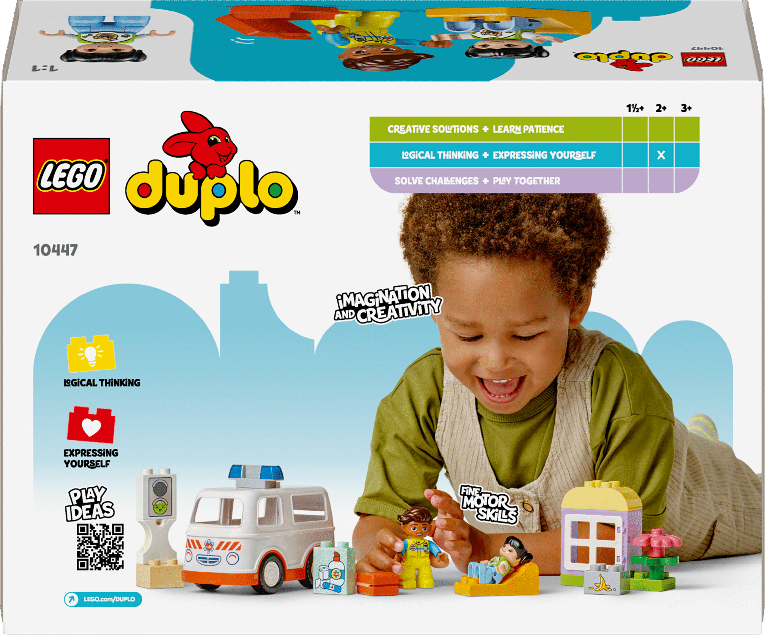 LEGO DUPLO Kiirabiauto ja juht 2 LEGO DUPLO Kiirabiauto ja juht - Image 2