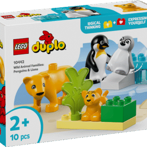 LEGO DUPLO Metsloomade perekonnad: pingviinid ja lõvid