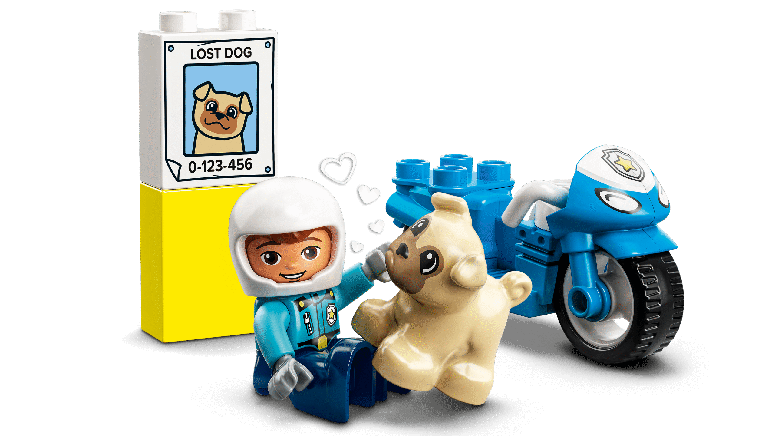 LEGO DUPLO Politsei mootorratas 3 LEGO DUPLO Politsei mootorratas - Image 3