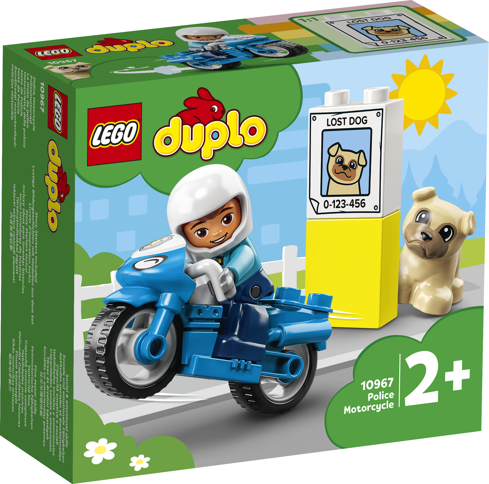 LEGO DUPLO Politsei mootorratas 1 LEGO DUPLO Politsei mootorratas