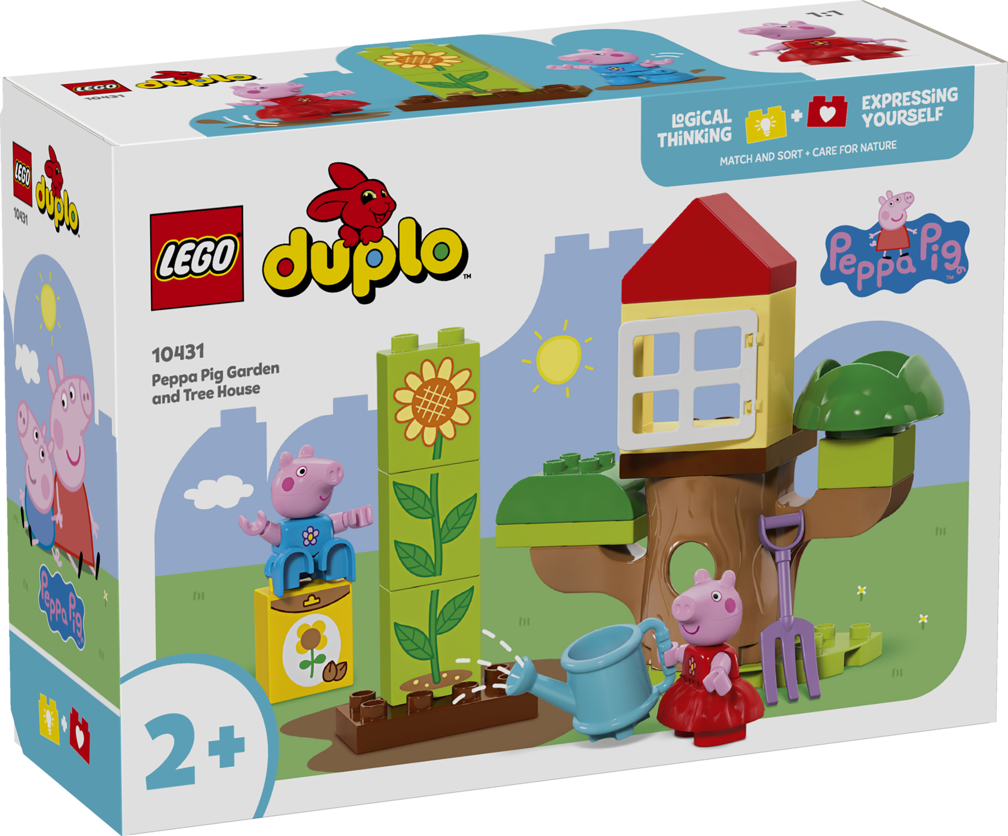LEGO DUPLO Põrsas Peppa Aed ja puumaja 1 LEGO DUPLO Põrsas Peppa Aed ja puumaja