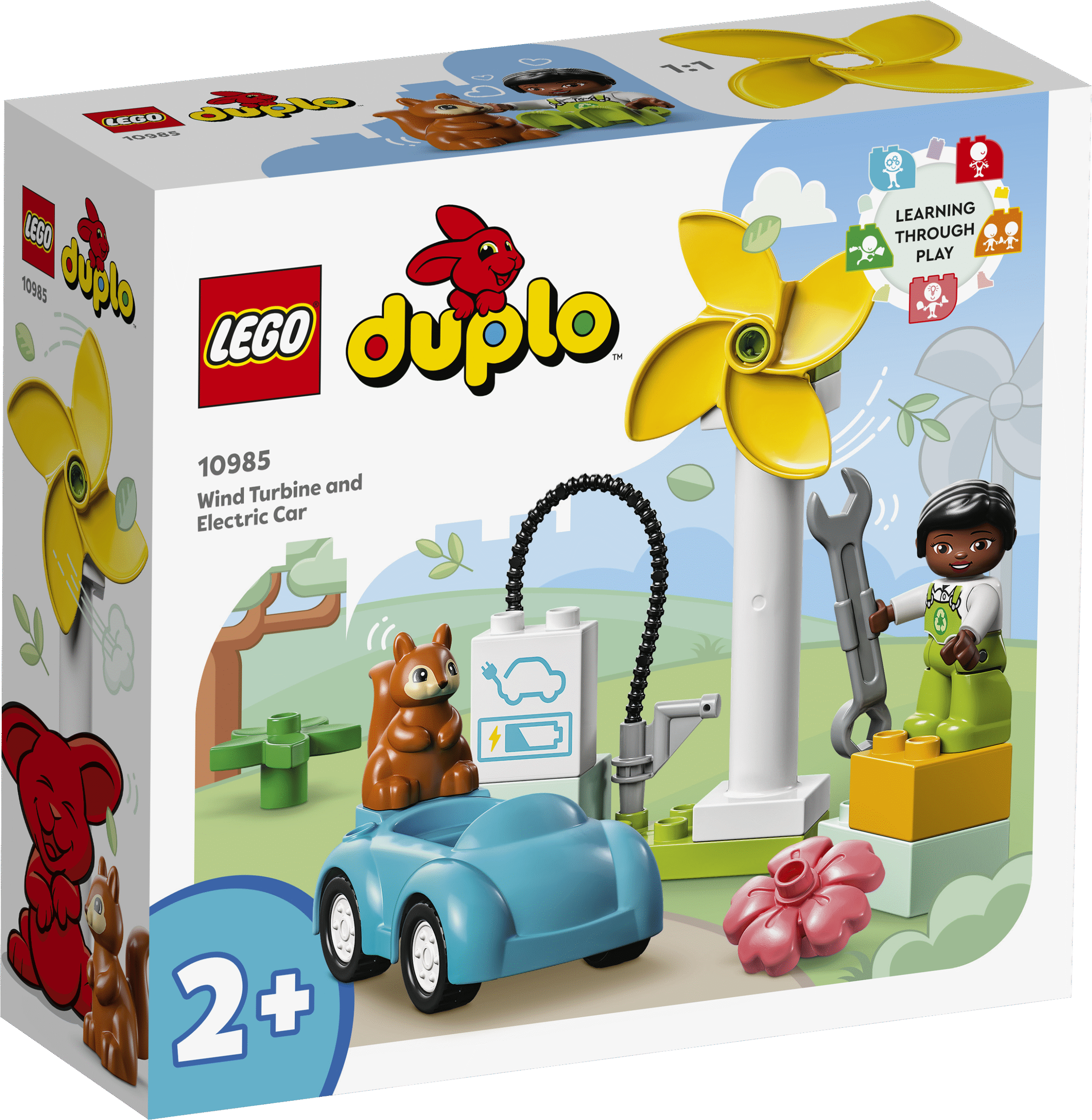 LEGO DUPLO Tuuleturbiin ja elektriauto 1 LEGO DUPLO Tuuleturbiin ja elektriauto