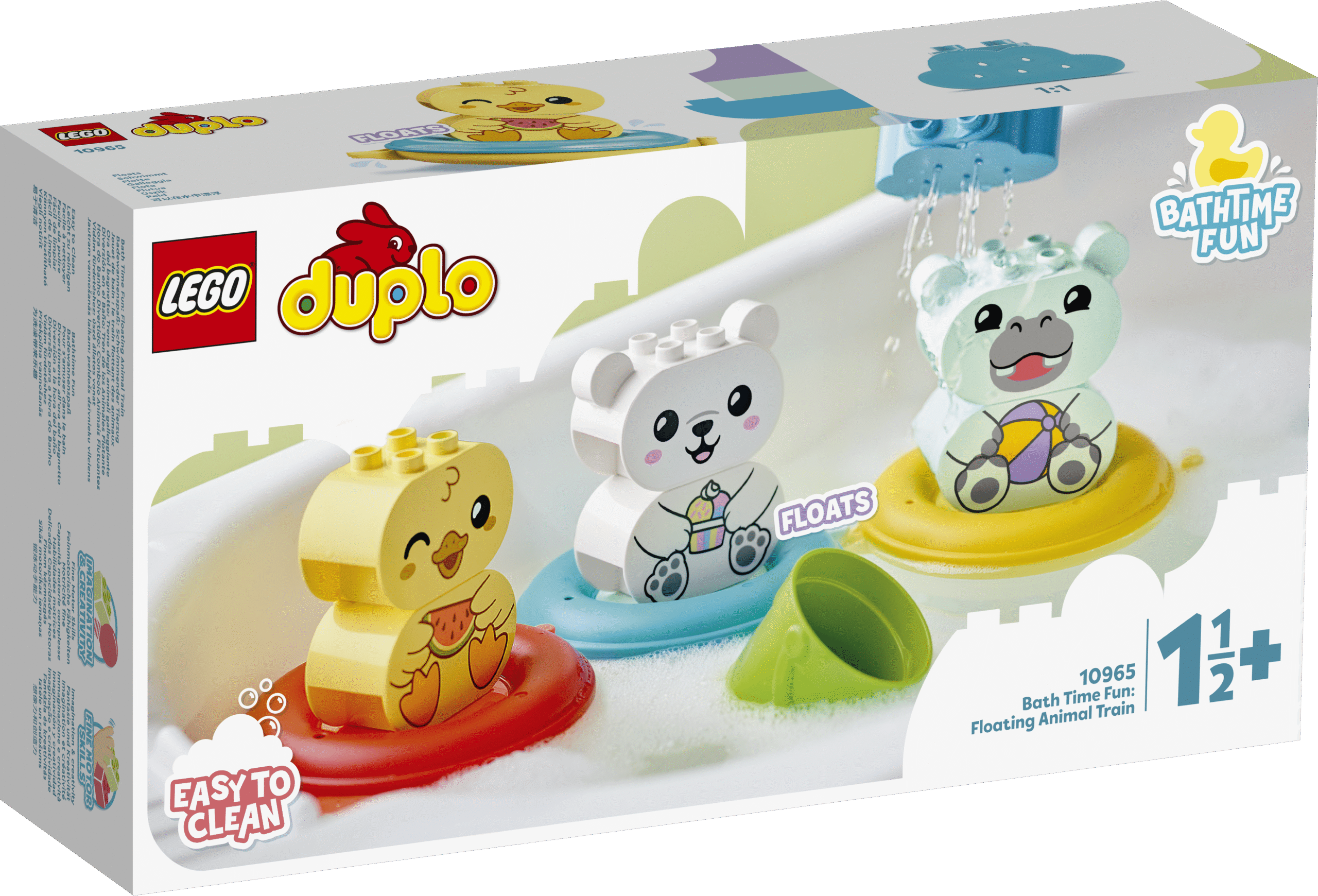 LEGO DUPLO vannimänguasi Ujuv loomade rong 1 LEGO DUPLO vannimänguasi Ujuv loomade rong