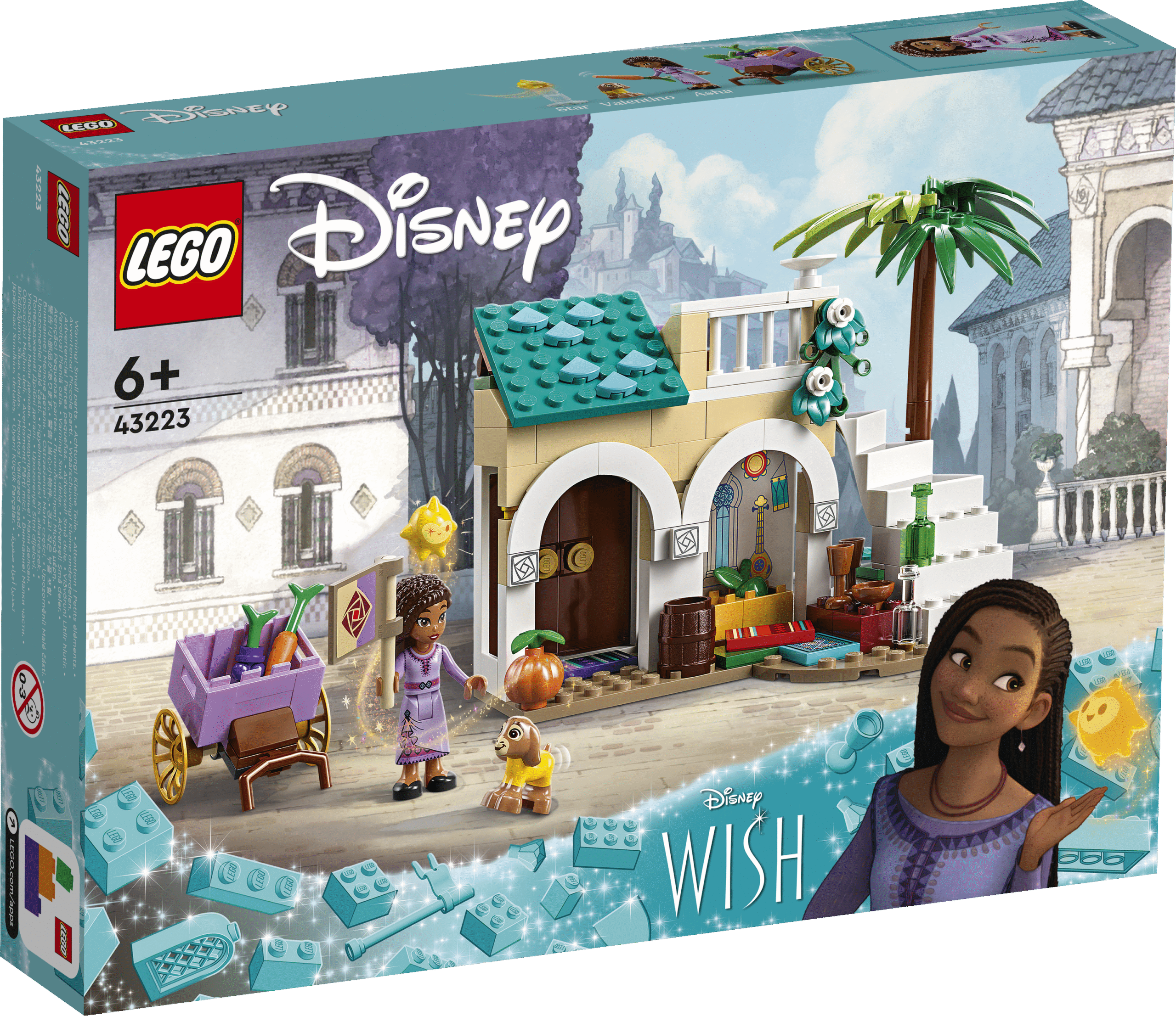 LEGO Disney Asha Rosase linnas 1 LEGO Disney Asha Rosase linnas