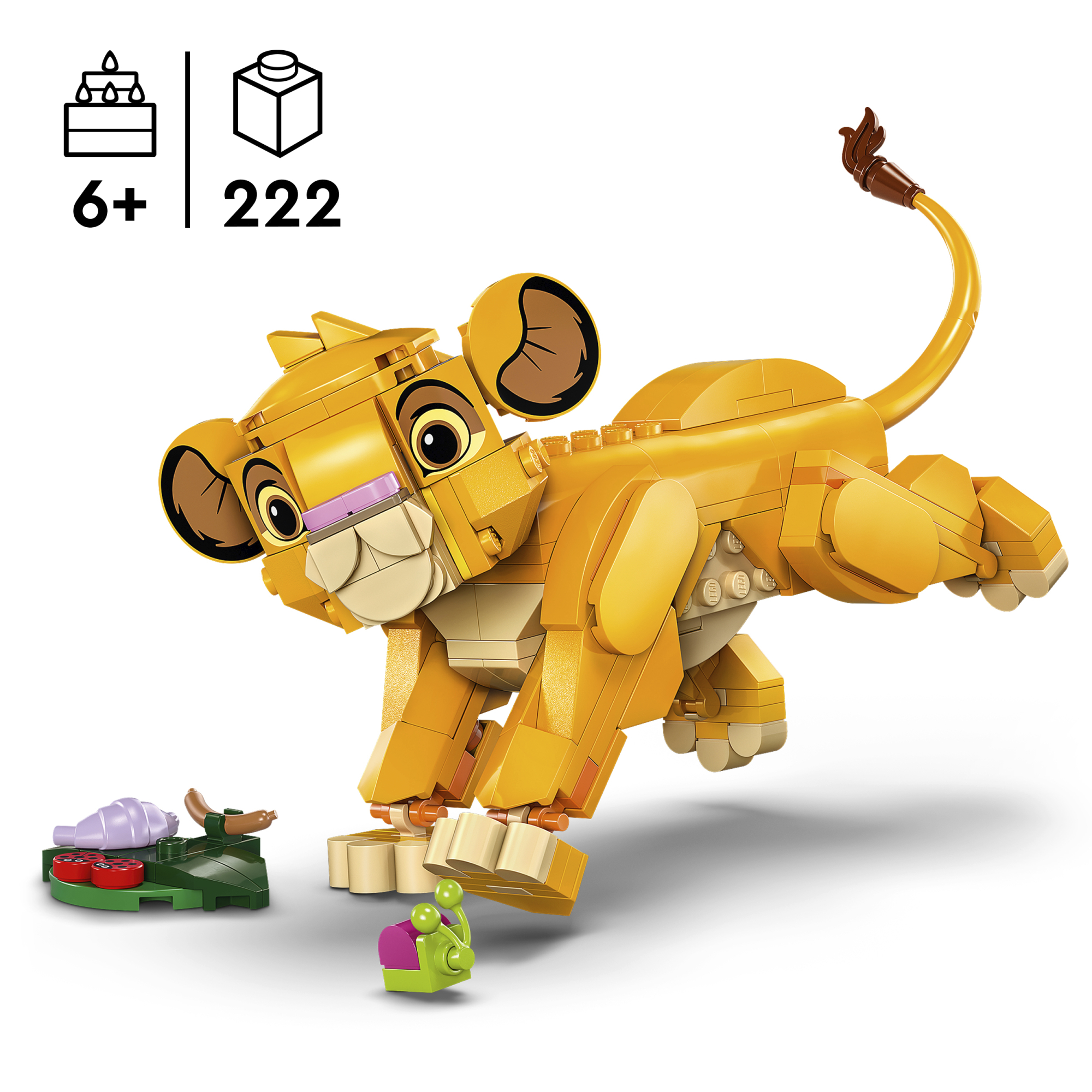 LEGO Disney Lõvikuningas Simba kutsikas 2 LEGO Disney Lõvikuningas Simba kutsikas - Image 2