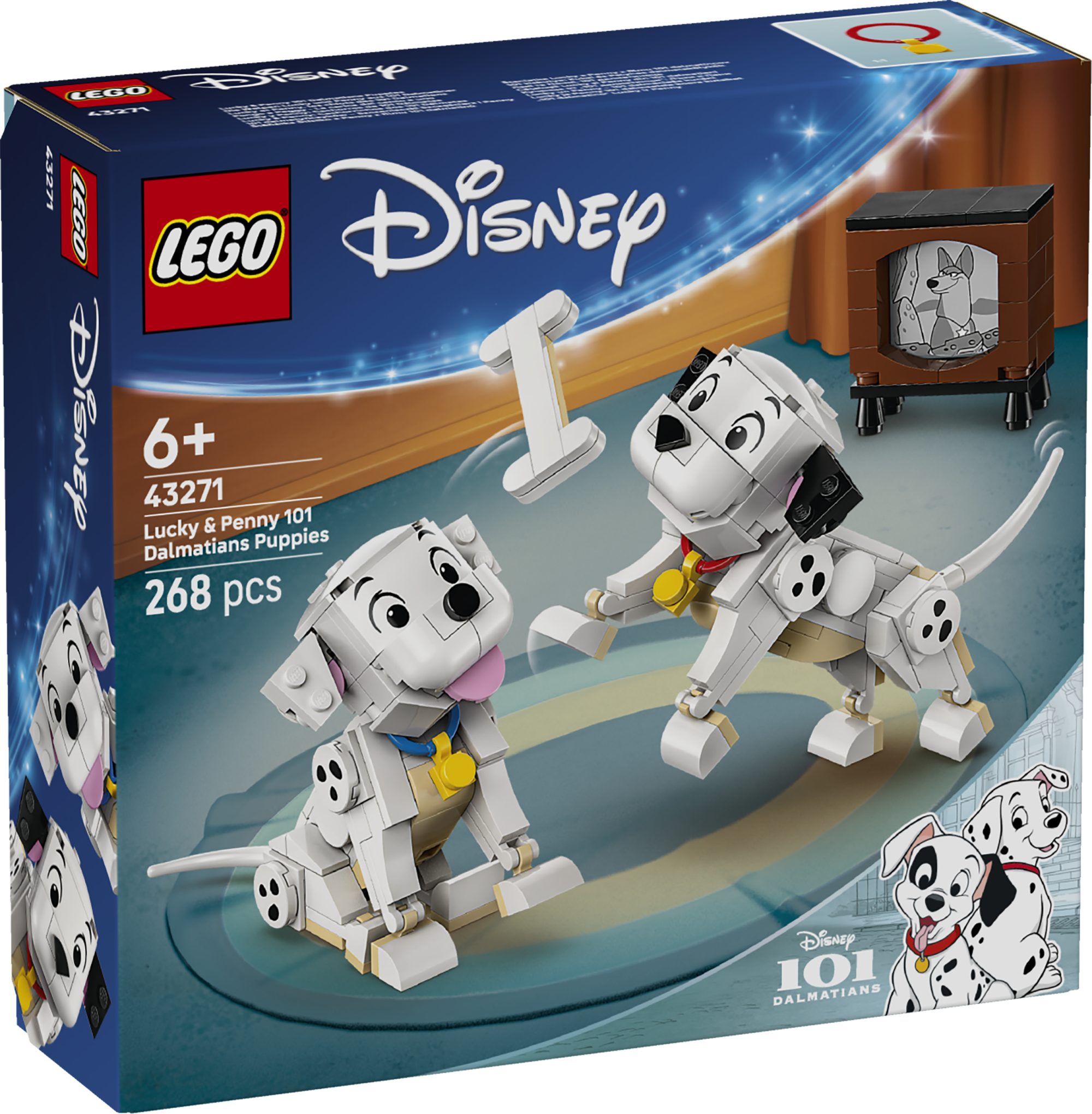 LEGO Disney Lucky ja penny 101 dalmaatsia koera kutsikat
