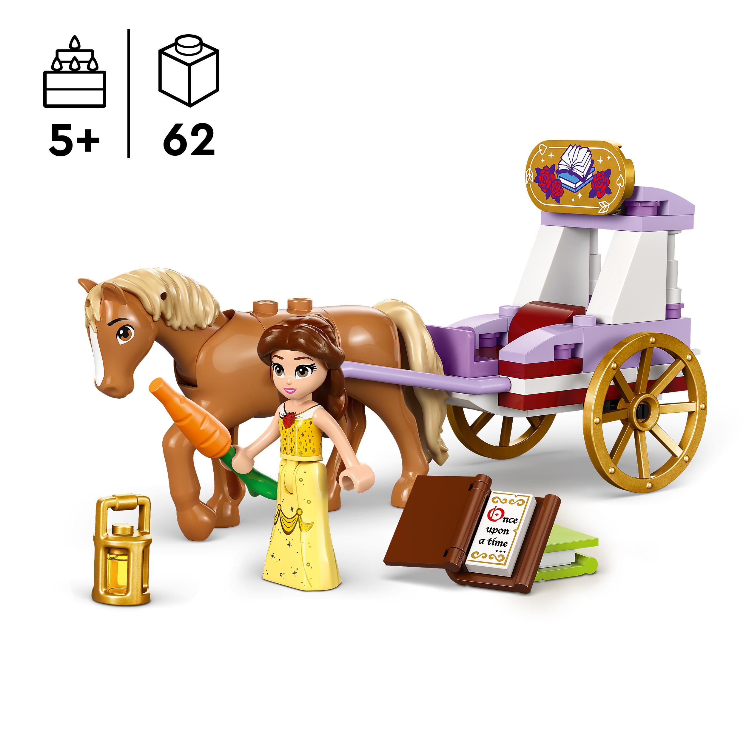 LEGO Disney Princess Belle muinasjutu hobusevanker 3 LEGO Disney Princess Belle muinasjutu hobusevanker - Image 3