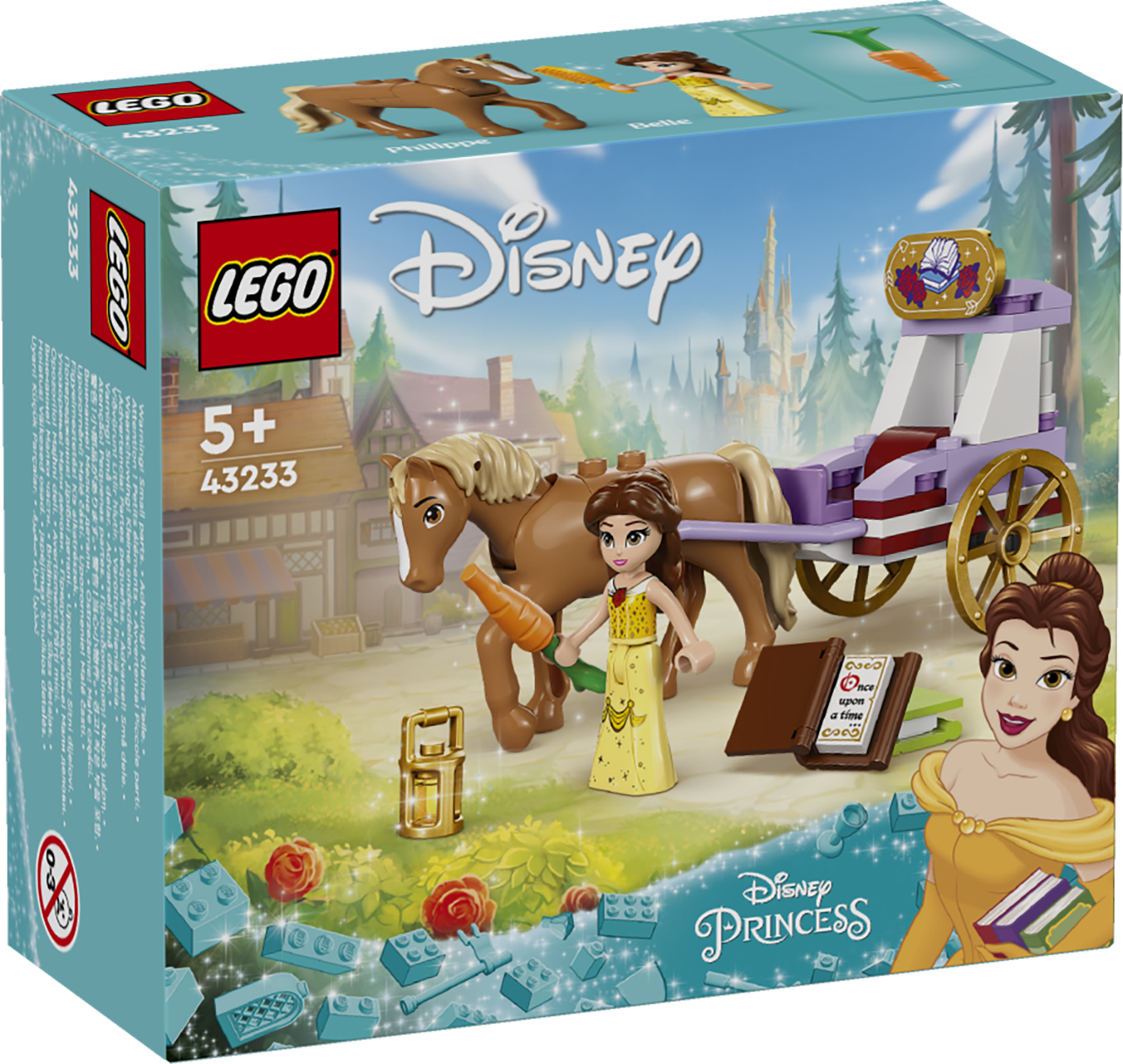 LEGO Disney Princess Belle muinasjutu hobusevanker 1 LEGO Disney Princess Belle muinasjutu hobusevanker