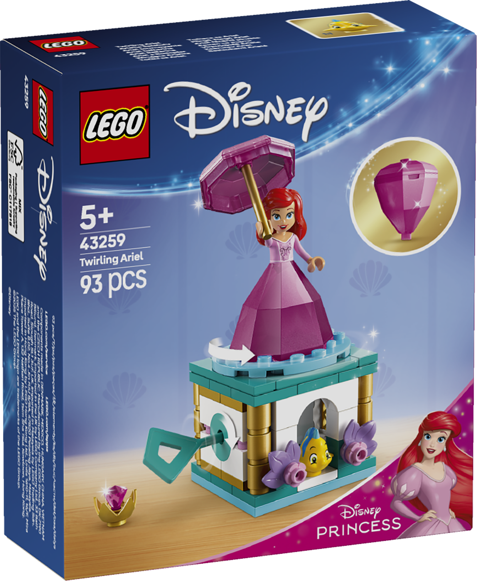 LEGO Disney Princess Keerutav Ariel 1 LEGO Disney Princess Keerutav Ariel