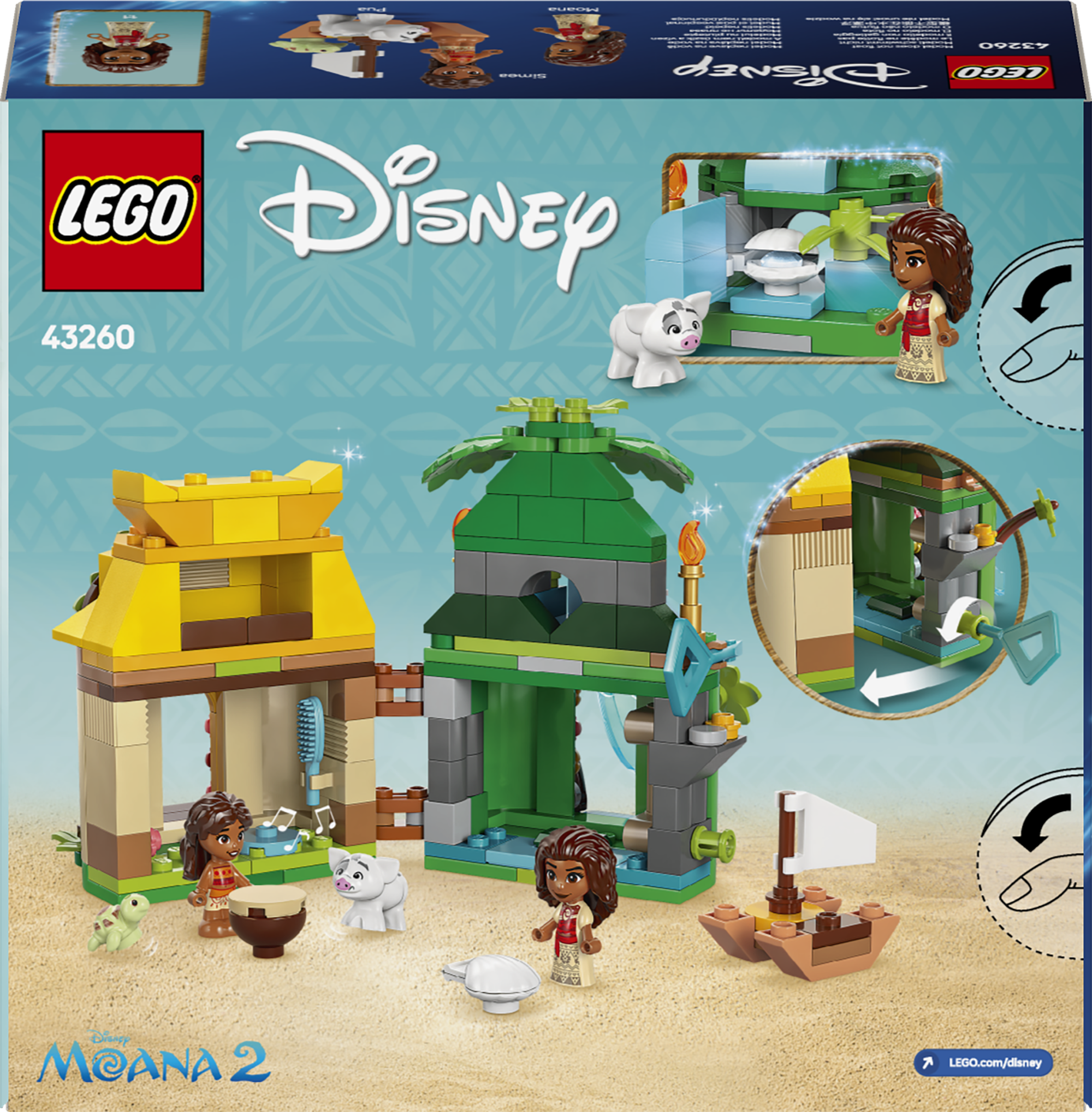 LEGO Disney Princess Vaiana saarelõbustused 2 LEGO Disney Princess Vaiana saarelõbustused - Image 2