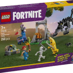 LEGO Fortnite Peely ja sparkplugi laager
