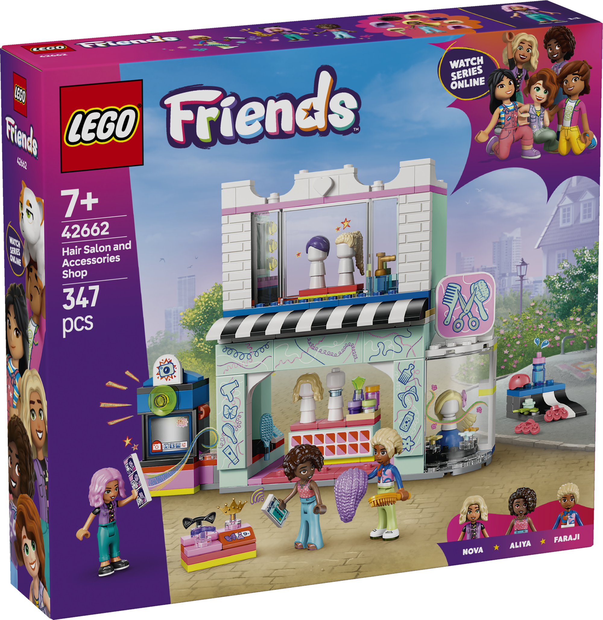 LEGO Friends Juuksurisalong ja aksessuaaride pood