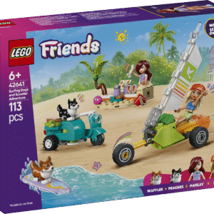 LEGO Friends Surfikoerad ja motorolleriseiklus