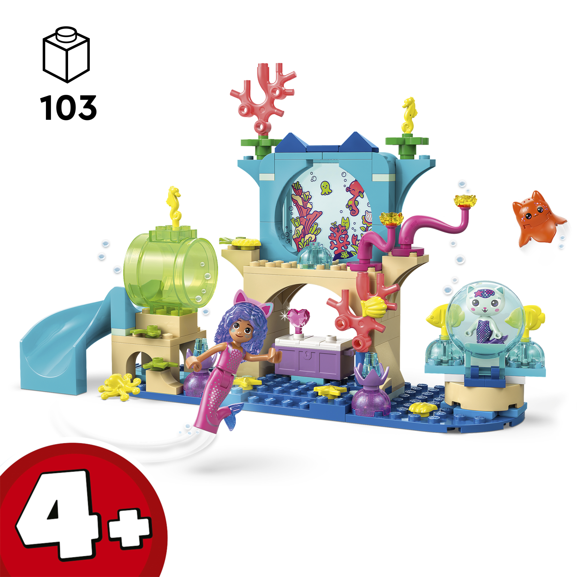 LEGO Gabby`s Dollhouse Merineitsi Gabby akvaariumiseiklus 3 LEGO Gabby`s Dollhouse Merineitsi Gabby akvaariumiseiklus - Image 3