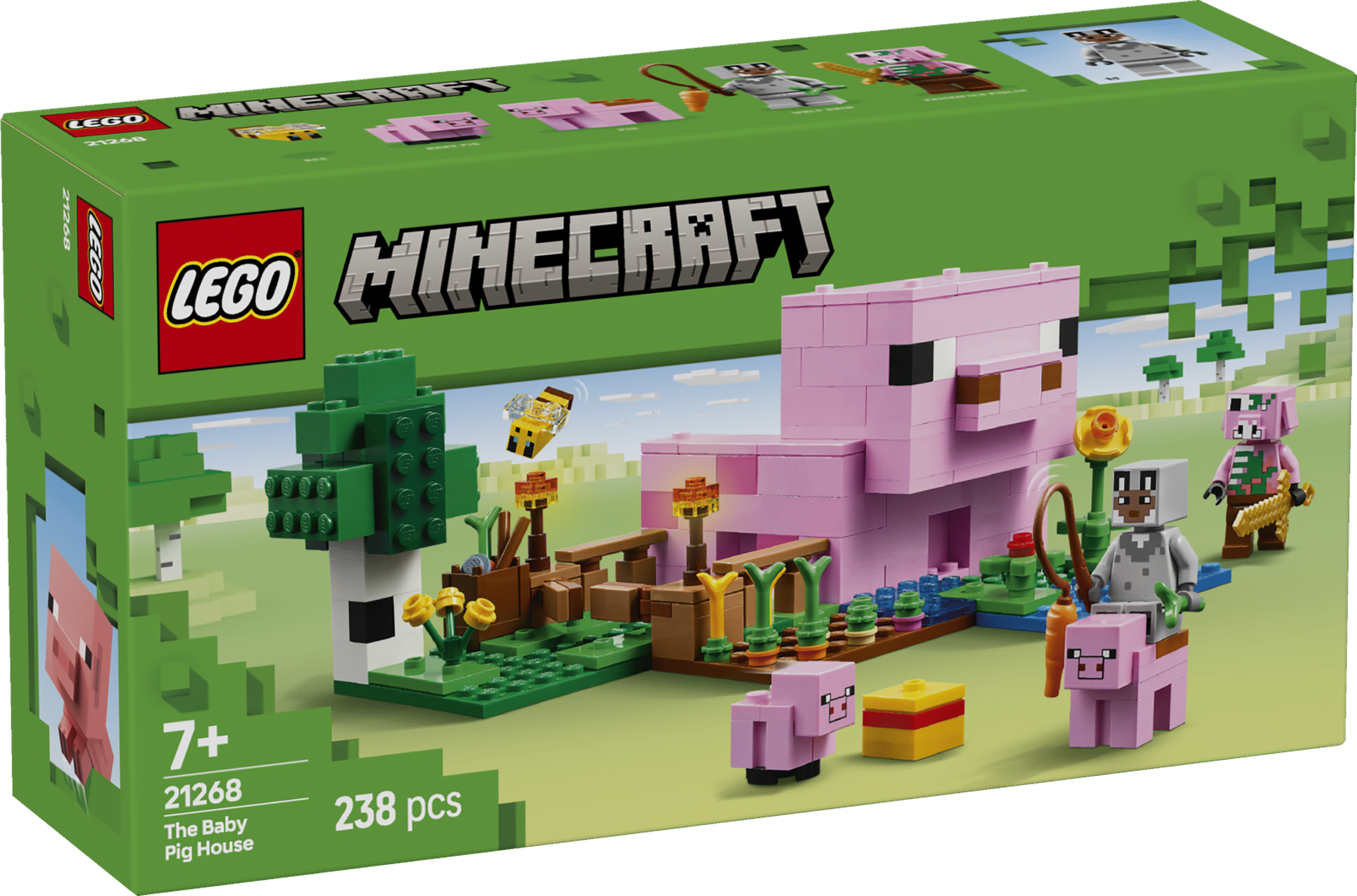 LEGO Minecraft Beebipõrsa maja 1 LEGO Minecraft Beebipõrsa maja
