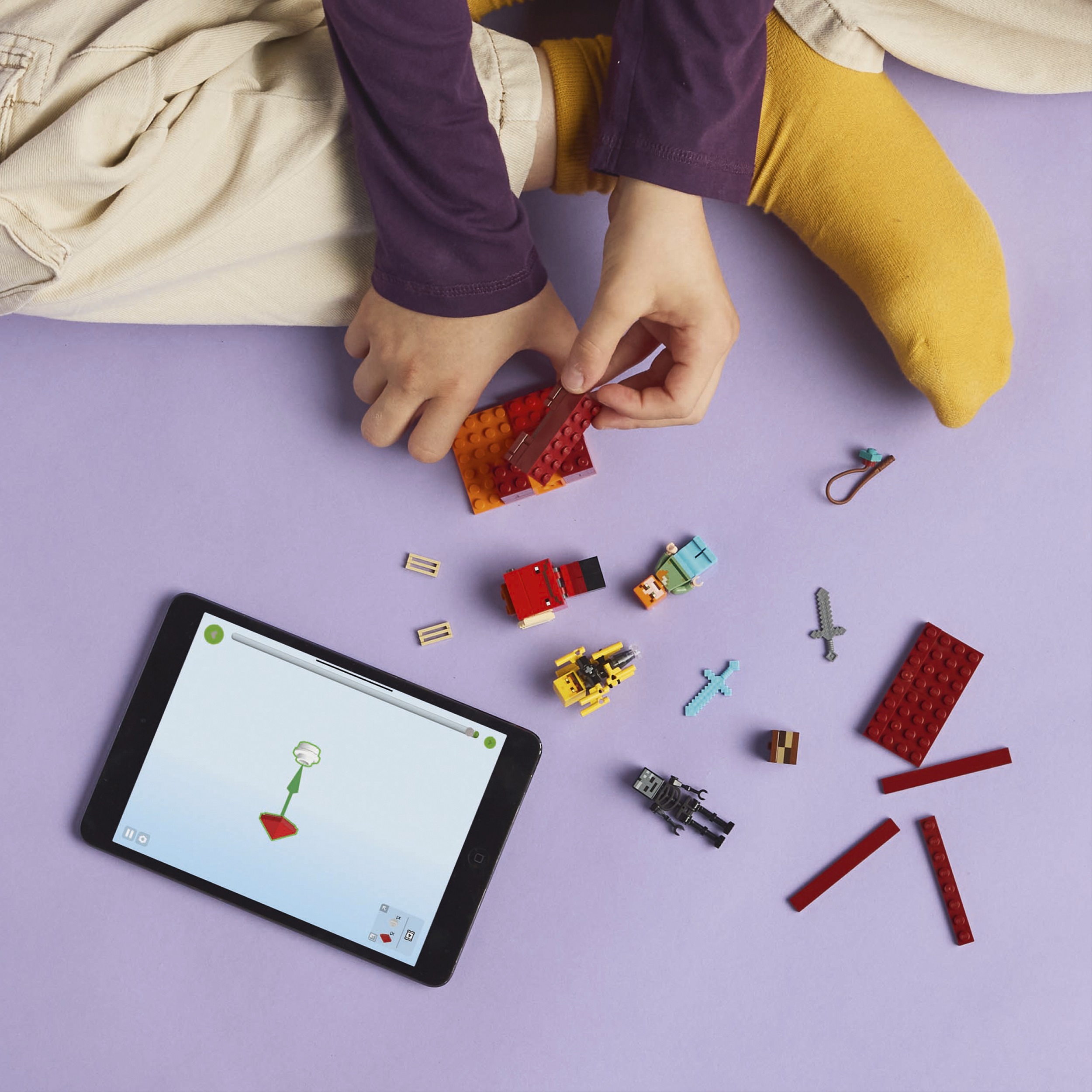 LEGO Minecraft Netheri laavalahing 3 LEGO Minecraft Netheri laavalahing - Image 3