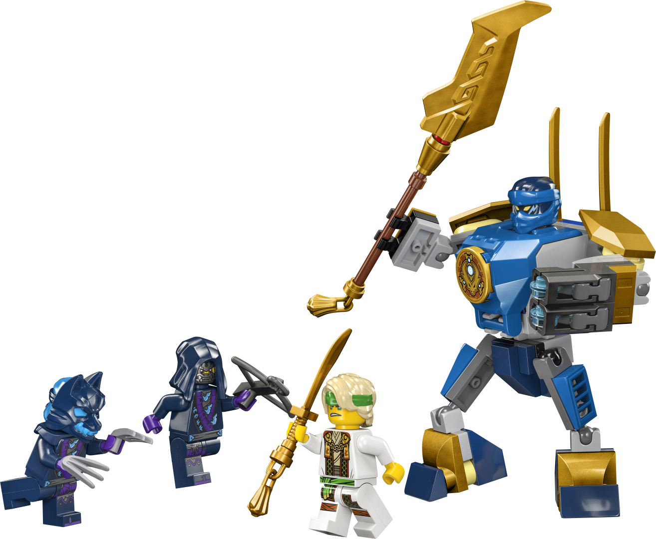 LEGO Ninjago Jay Lahinguroboti komplekt 3 LEGO Ninjago Jay Lahinguroboti komplekt - Image 3