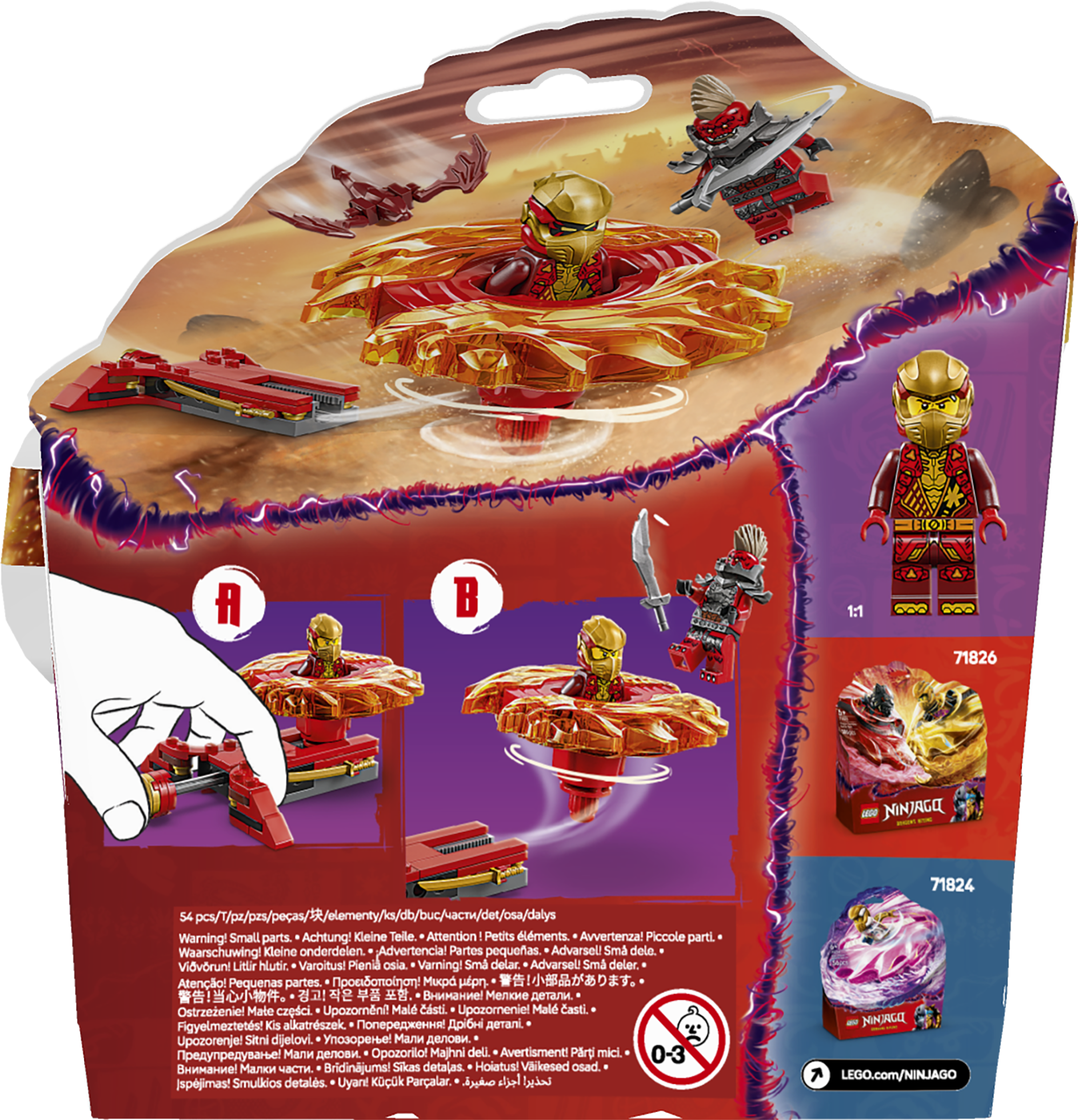 LEGO Ninjago Kai draakoni spinjitzu spinner 2 LEGO Ninjago Kai draakoni spinjitzu spinner - Image 2