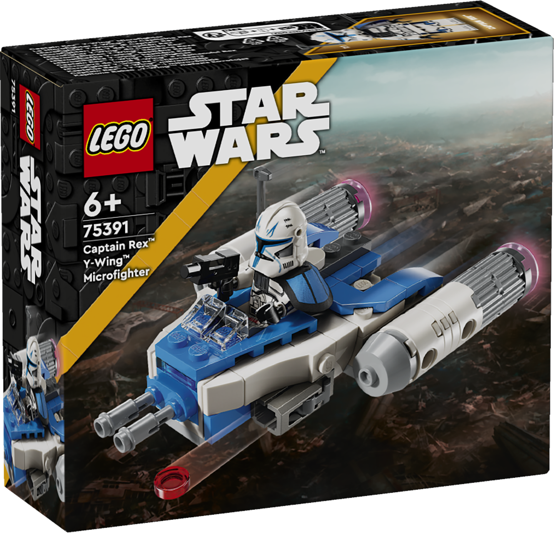 LEGO Star Wars Captain Rex Y-Wingi mikrovõitleja 1 LEGO Star Wars Captain Rex Y-Wingi mikrovõitleja