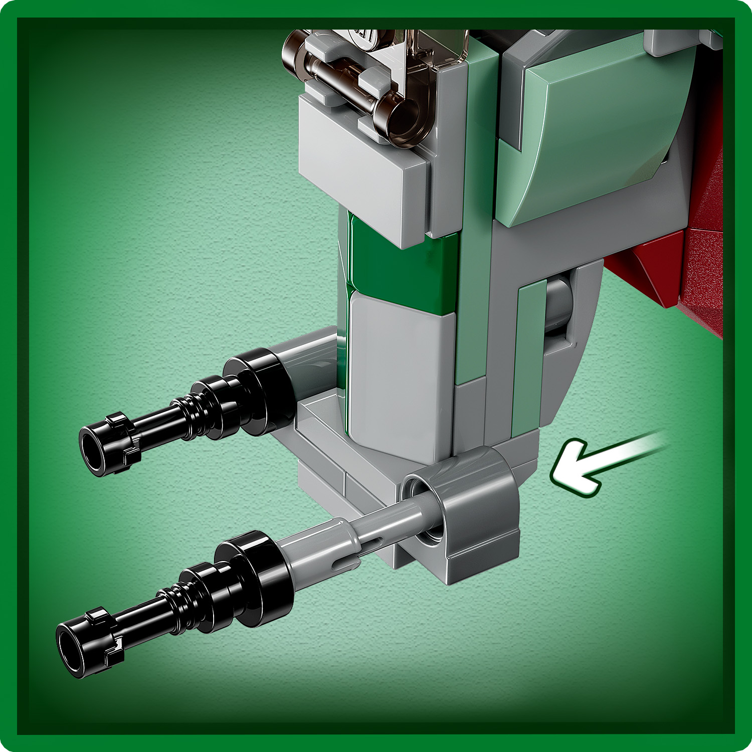 LEGO Star Wars TM Boba Fetti tähelaev mikrovõitleja 3 LEGO Star Wars TM Boba Fetti tähelaev mikrovõitleja - Image 3