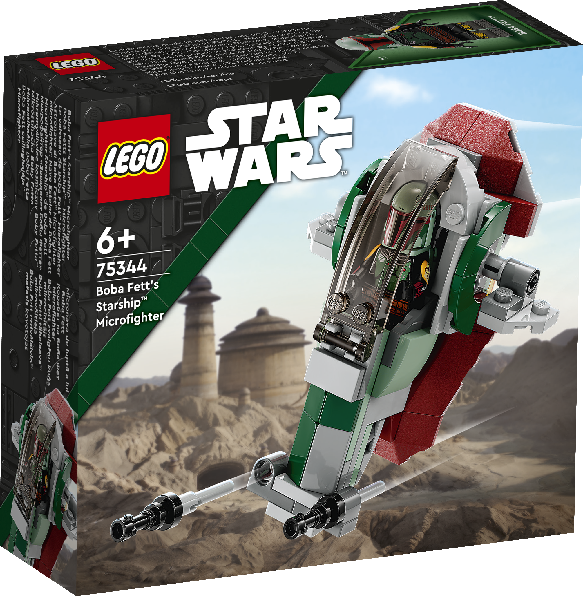 LEGO Star Wars TM Boba Fetti tähelaev mikrovõitleja 1 LEGO Star Wars TM Boba Fetti tähelaev mikrovõitleja