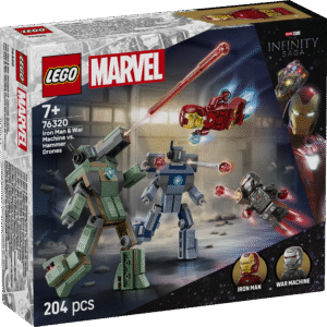 LEGO Super Heroes Iron Man ja Sõjamasin vs. haamerdroonid