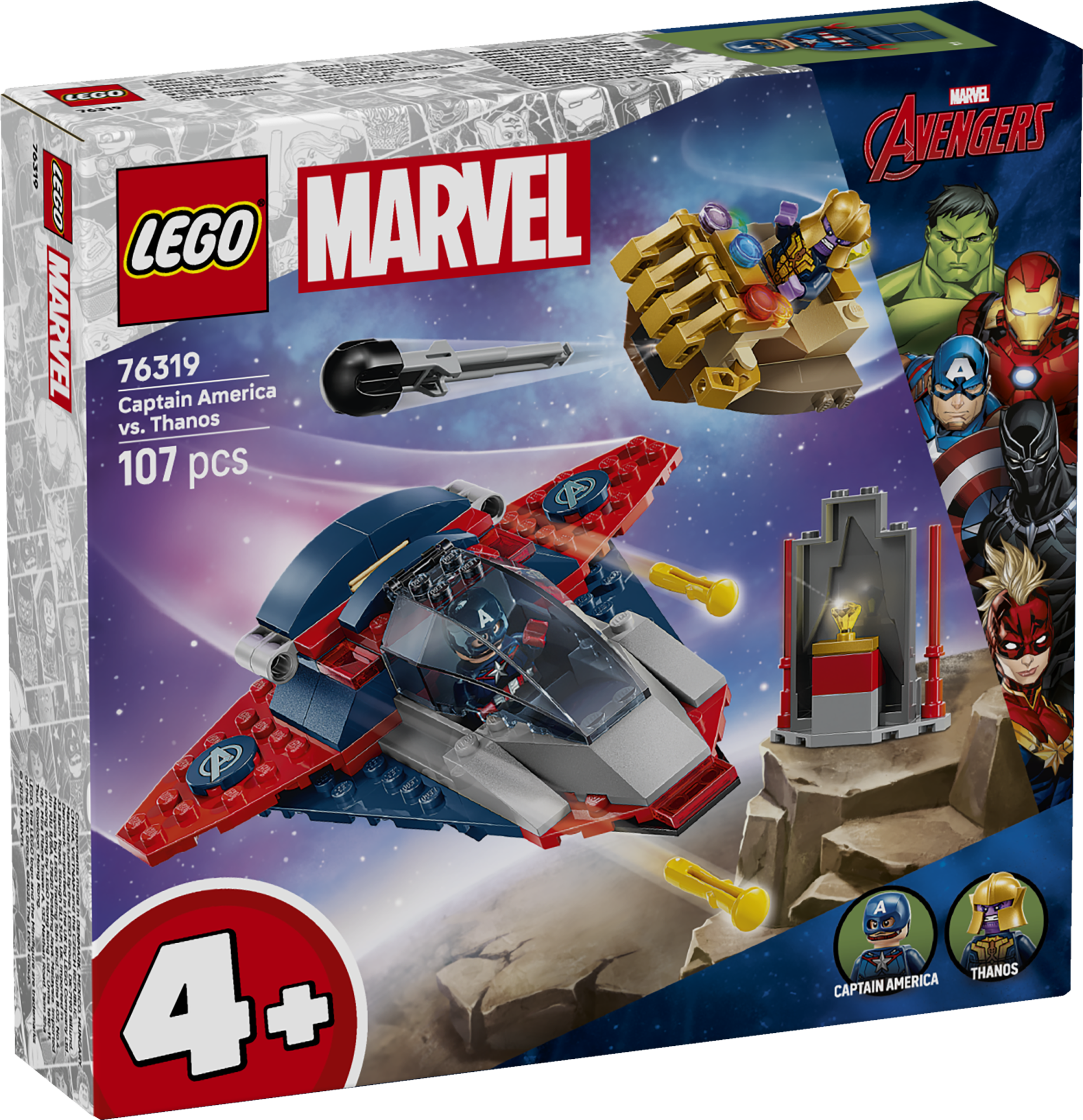 LEGO Super Heroes Kapten Ameerika vs. Thanos