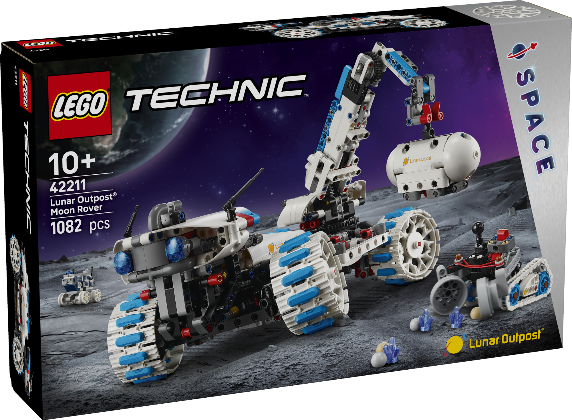 LEGO Technic Lunar Outpost kuukulguri kosmosesõiduk