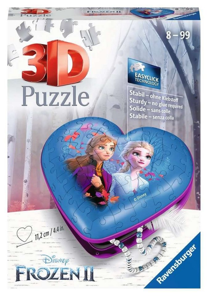 Ravensburger 3D pusle ehetekarp Frozen 2 1 Ravensburger 3D pusle ehetekarp Frozen 2