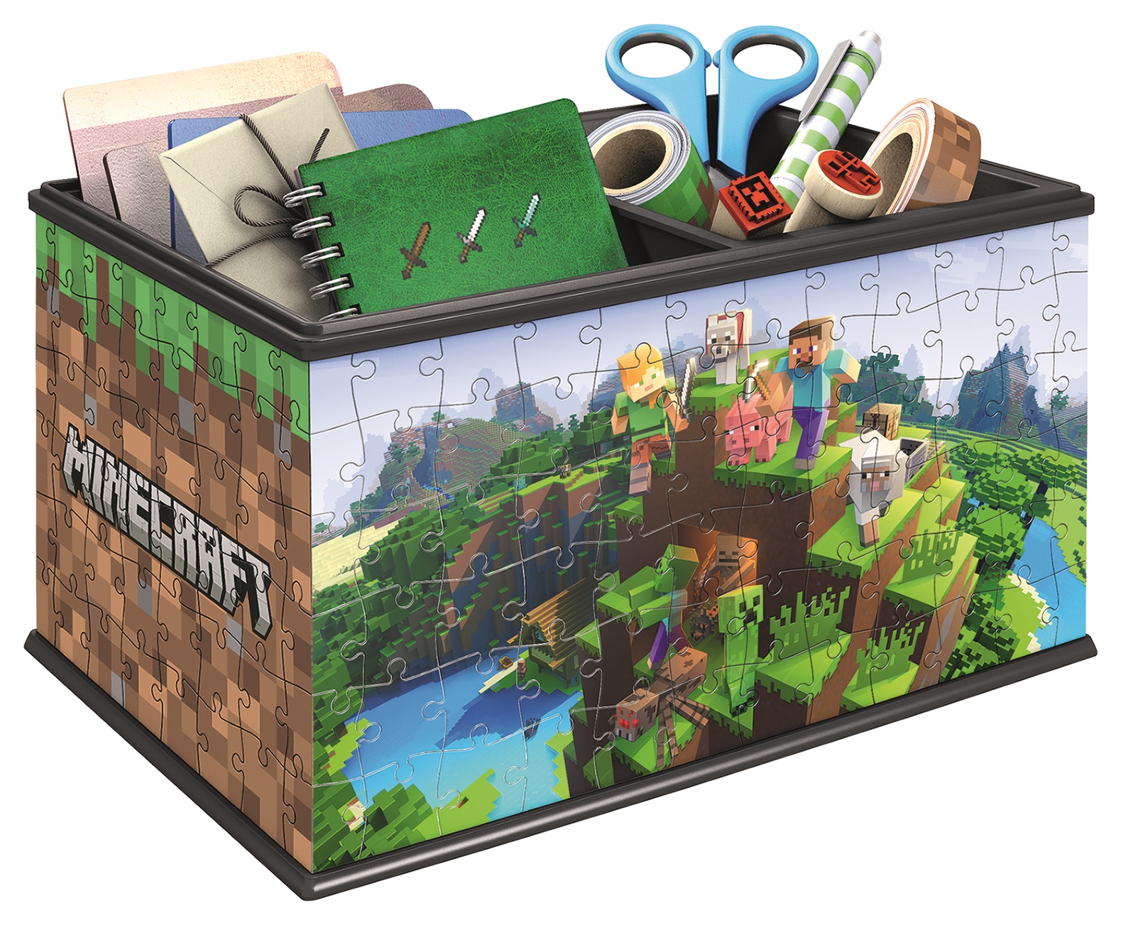 Ravensburger 3D pusle hoiukarp Minecraft 2 Ravensburger 3D pusle hoiukarp Minecraft - Image 2