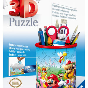 Ravensburger 3D pusle pliiatsitops Super Mario