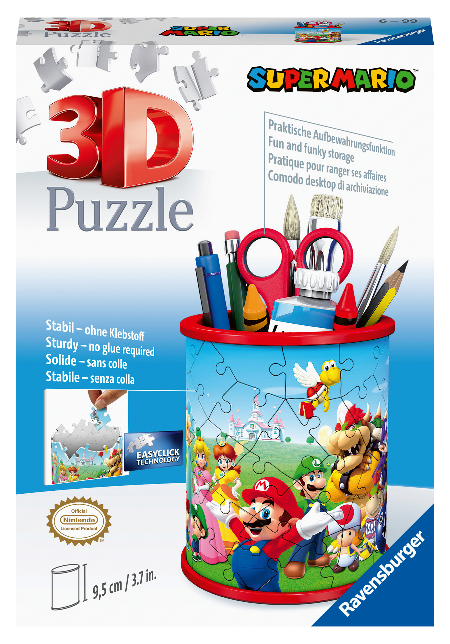 Ravensburger 3D pusle pliiatsitops Super Mario 1 Ravensburger 3D pusle pliiatsitops Super Mario