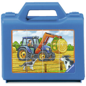 Ravensburger klotsipusle 12 tk Farmimasinad