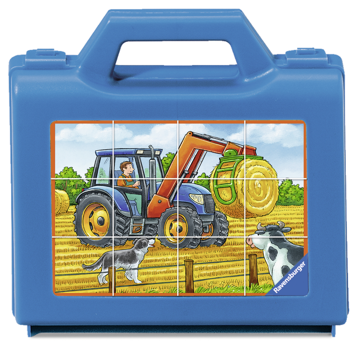 Ravensburger klotsipusle 12 tk Farmimasinad 1 Ravensburger klotsipusle 12 tk Farmimasinad