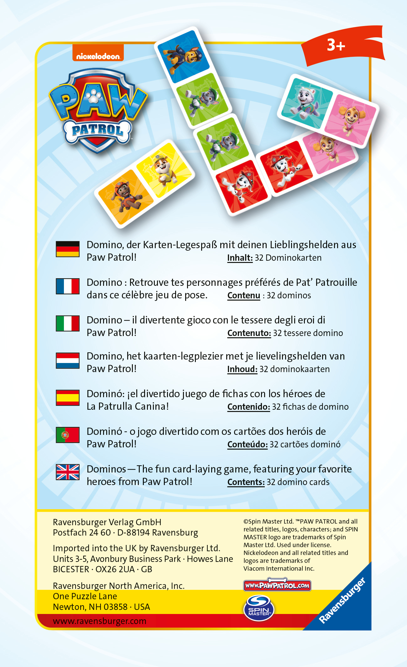 Ravensburger lauamäng Käpapatrull doomino 2 Ravensburger lauamäng Käpapatrull doomino - Image 2