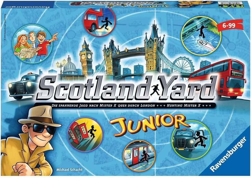 Ravensburger lauamäng Scotland Yard Juunior 1 Ravensburger lauamäng Scotland Yard Juunior