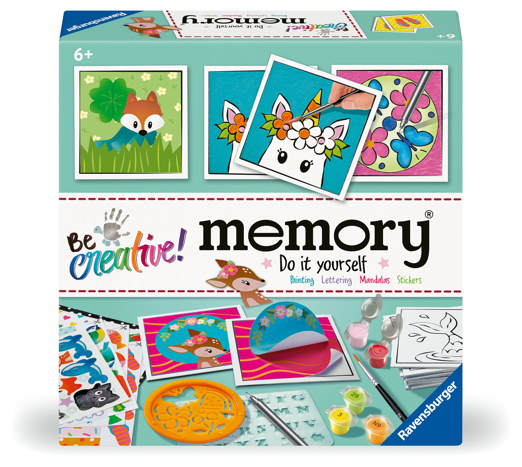 Ravensburger lauamäng: tee ise memory 1 Ravensburger lauamäng: tee ise memory