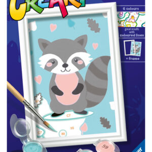 Ravensburger maalimine numbrite järgi Armas pesukaru