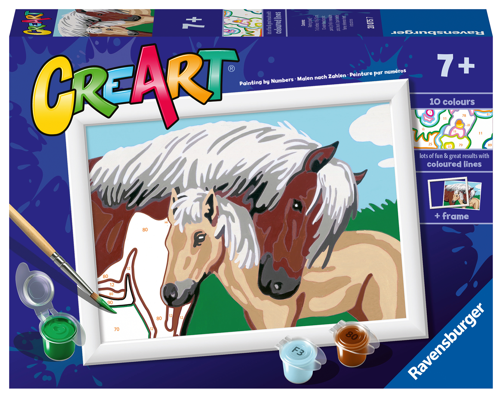 Ravensburger maalimine numbrite järgi Ema ja varss 1 Ravensburger maalimine numbrite järgi Ema ja varss