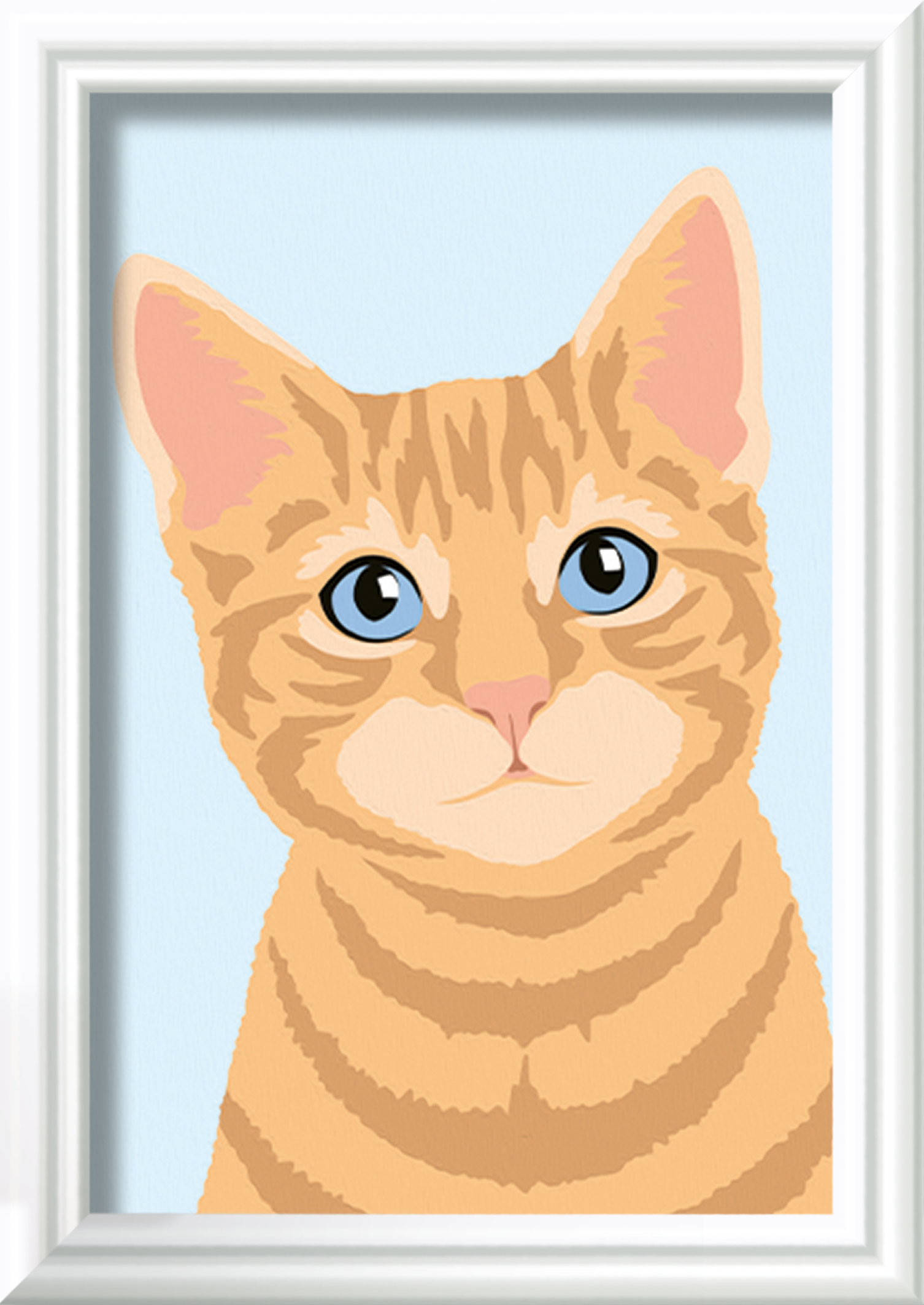 Ravensburger maalimine numbrite järgi Oranž Tabby 2 Ravensburger maalimine numbrite järgi Oranž Tabby - Image 2