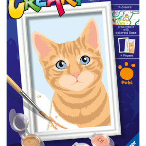 Ravensburger maalimine numbrite järgi Oranž Tabby