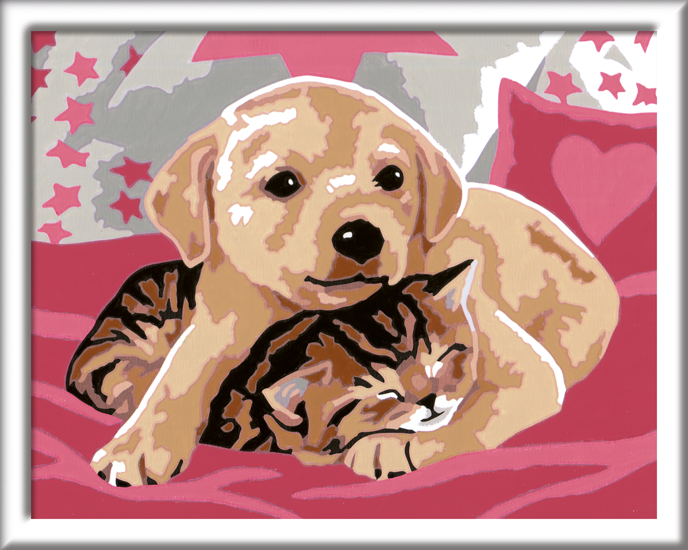 Ravensburger maalimine numbrite järgi Teki sõbrad 2 Ravensburger maalimine numbrite järgi Teki sõbrad - Image 2