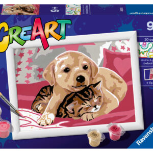 Ravensburger maalimine numbrite järgi Teki sõbrad