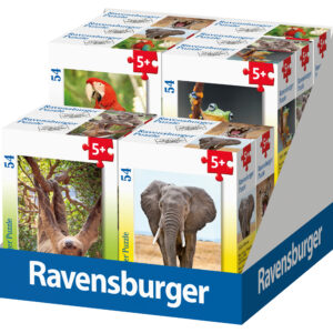 Ravensburger minipusle 54 tk Eksootilised loomad
