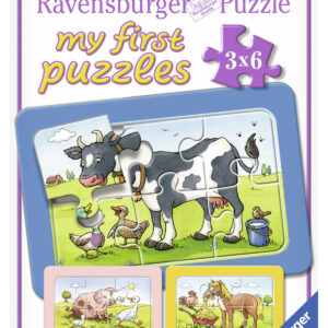 Ravensburger minu esimene pusle 3x6 tk Sõbrad