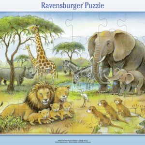 Mänguasjade esileht 71 Ravensburger plaatpusle 30 tk Aafrika loomad