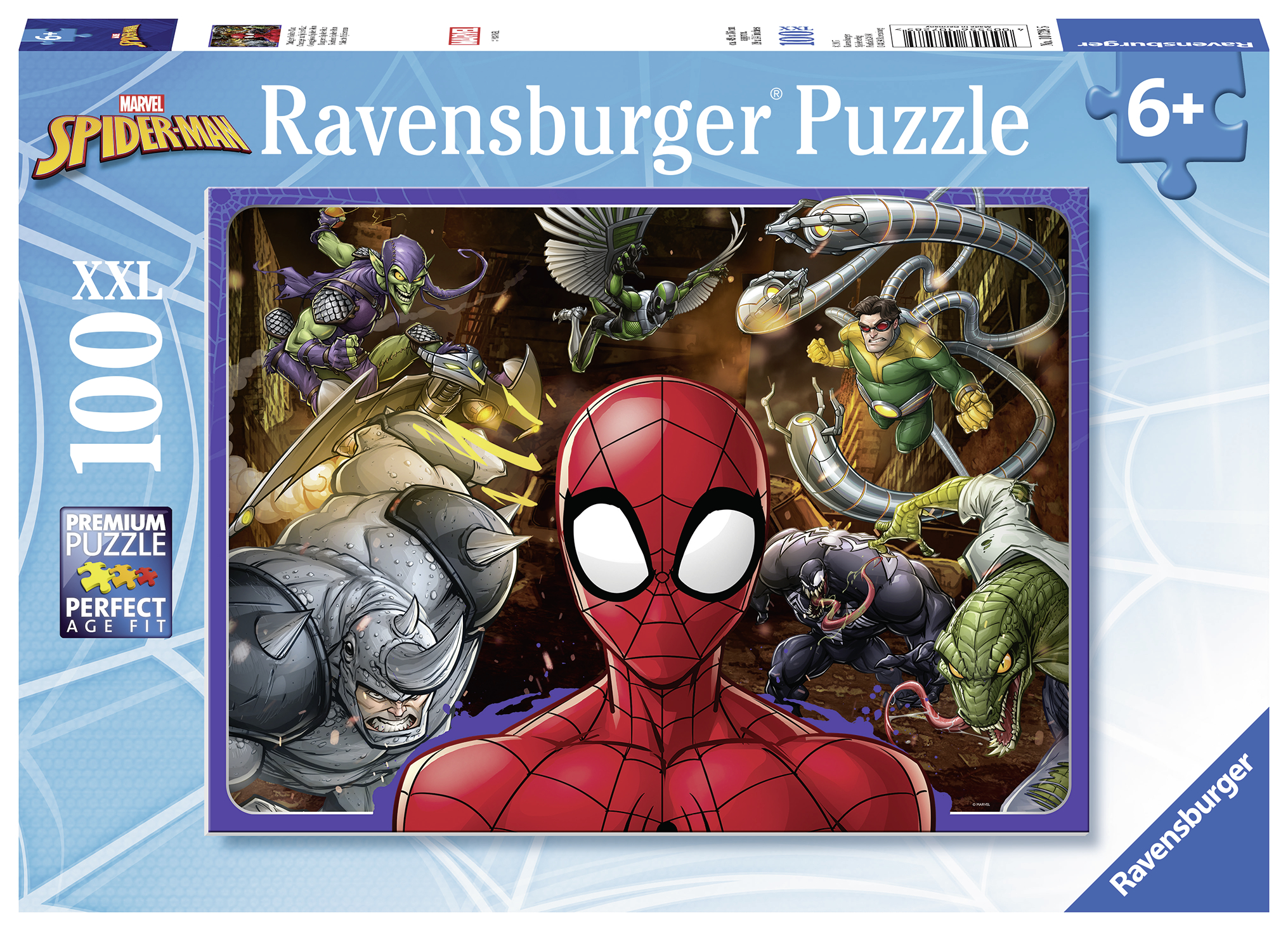 Ravensburger pusle 100 tk Ämblikmees 1 Ravensburger pusle 100 tk Ämblikmees