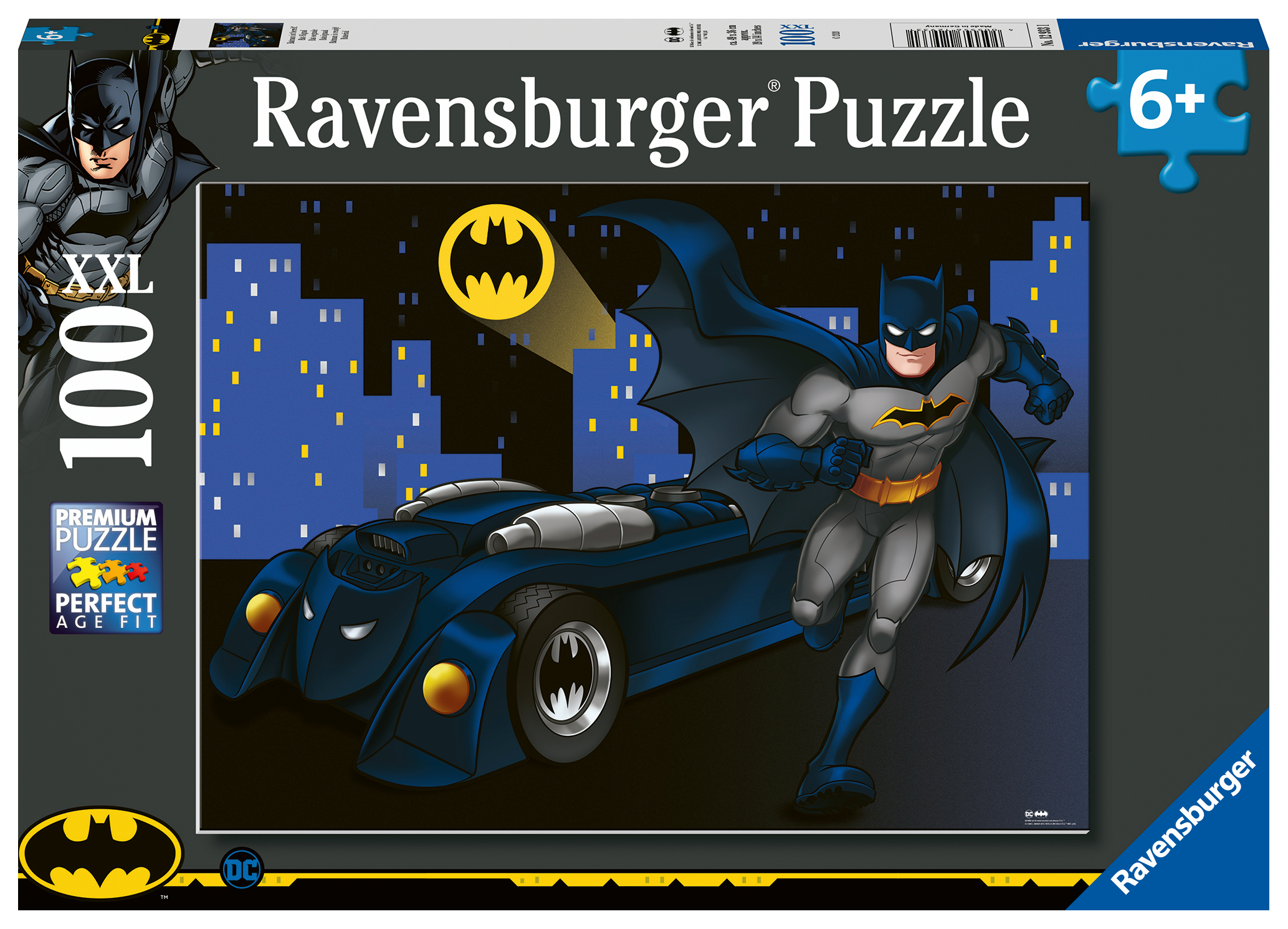 Ravensburger pusle 100 tk Batman 1 Ravensburger pusle 100 tk Batman